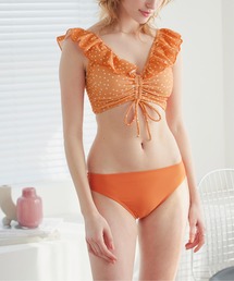 SEA DRESS（シードレス） 水着 ショルダーフリルVネックビキニ/水着