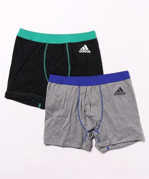 アディダスオリジナル　トラックパンツ ボクサーショーツ adidas ボクサーパンツ adidas/アディダス ワンポイントロゴ 2枚