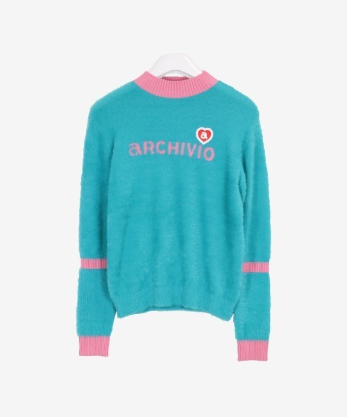 新品未使用　archivio プルオーバー　セーター　レディース archivio ニット セーター 「LADIES」長袖ニットプルオーバー