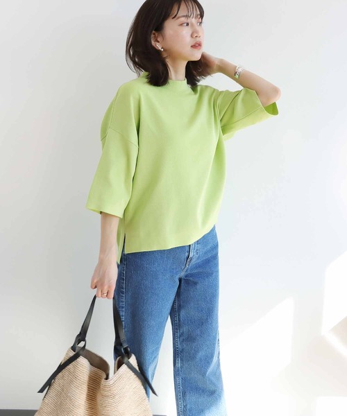 ニット セーター ハイネックニットＴプルオーバー レディース Jines ニット セーター ハイネックニットTプルオーバー