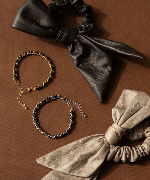 #LUV◎ブレスレット◎キラキラ◎男女兼用メンズレディースユニセックス◎ブラック Ⅱ chain bracelet | 13lue