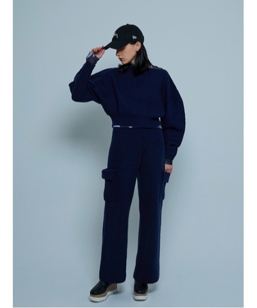 ニット セーター Crescent moon knit レディース AMAIL ニット セーター Crescent moon knit レディース