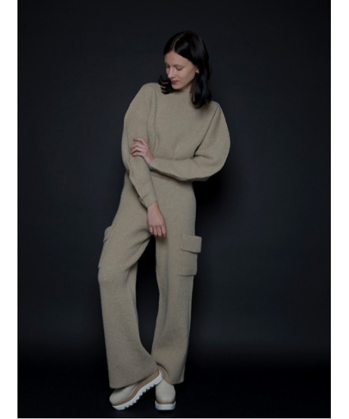 ニット セーター Crescent moon knit レディース AMAIL ニット セーター Crescent moon knit レディース