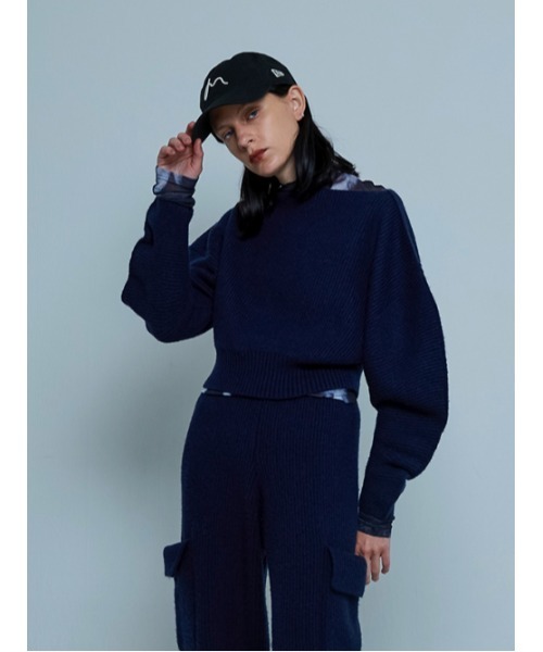 ニット セーター Crescent moon knit レディース AMAIL ニット セーター Crescent moon knit レディース