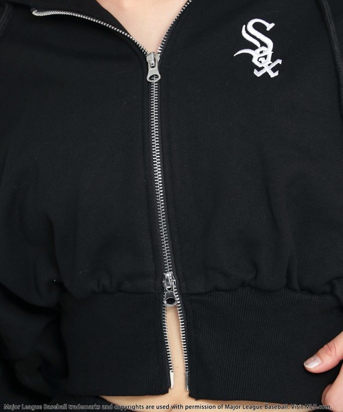 BACK TO THE FIELD ワンピース 「MLB」ZIPロゴフーディーセットアップ