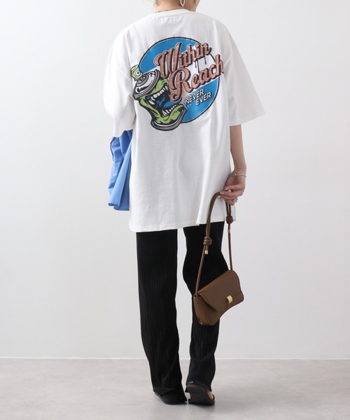 スカ刺繍ロングTシャツ「TIGER」 テーラー東洋 TT69471 和柄