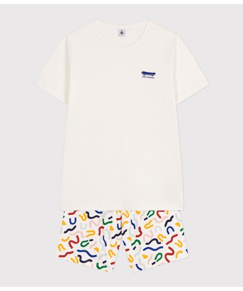 PETIT BATEAU パジャマ 半袖パジャマ メンズ : ZOZOTOWN Yahoo