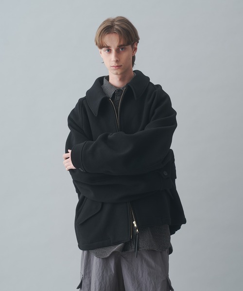 KUUUPY（クーピー） ブルゾン アウター Super 120's Lamb Wool