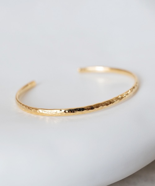 SENTI（センティ） ブレスレット センティ / HAMMERED FINE BANGLE GD 