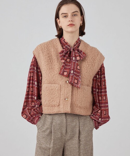 ベスト ジレ Flora ショートジレ レディース Ballsey ベスト ジレ Flora ショートジレ レディース : ZOZOTOWN