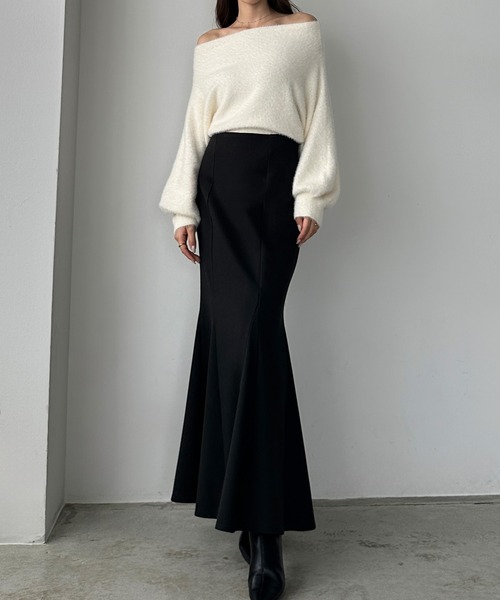 ▪︎ジェーンマープル▪︎バイオリン模様 フレアスカート 黒 ▪︎ジェーンマープル▪︎バイオリン模様 フレアスカート 黒