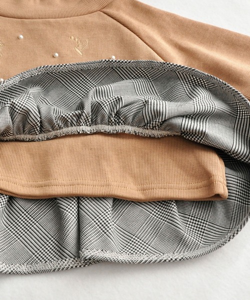 coto cotte（コトコット） トレーナー 花パール刺繍 トレーナー キッズ