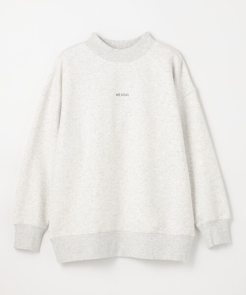 ANY（エニィ） tシャツ 「洗濯機可」裏起毛スウェットハイネックプル