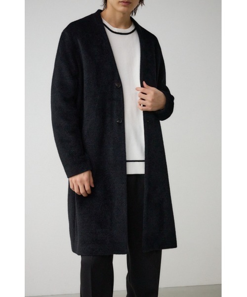 AZUL BY MOUSSY（アズールバイマウジー） ノーカラーコート コート