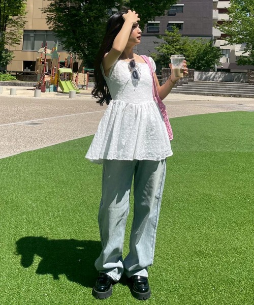 ACLENT ジーンズ デニム デニムパンツ ボーイフレンドビンテージ