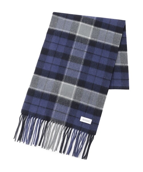 MACKINTOSH チェック柄マフラー ウール MACKINTOSH PHILOSOPHY ストール マフラー ウール チェック