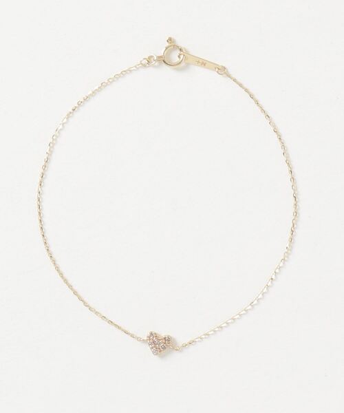ブレスレット 「Tiny Motif」K10ダイヤモンドブレスレット(0.03ct) レディースの画像