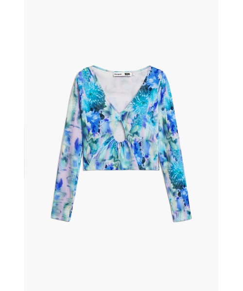 tシャツ 「Desigual×Collina Strada」GLASSELLCOLLINA Tシャツロングスリーブ レディース