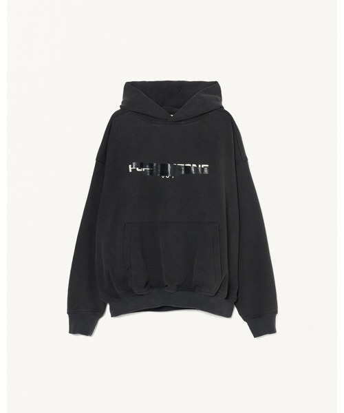 FORSOMEONE パーカー TAPE LOGO HOODIE メンズ レディース