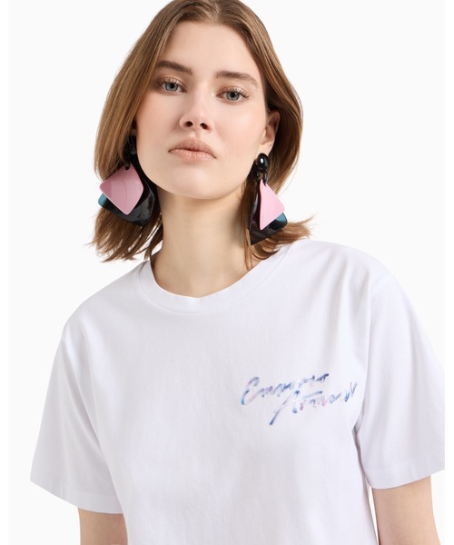 EMPORIO ARMANI tシャツ 「エンポリオ アルマーニ」Tシャツ