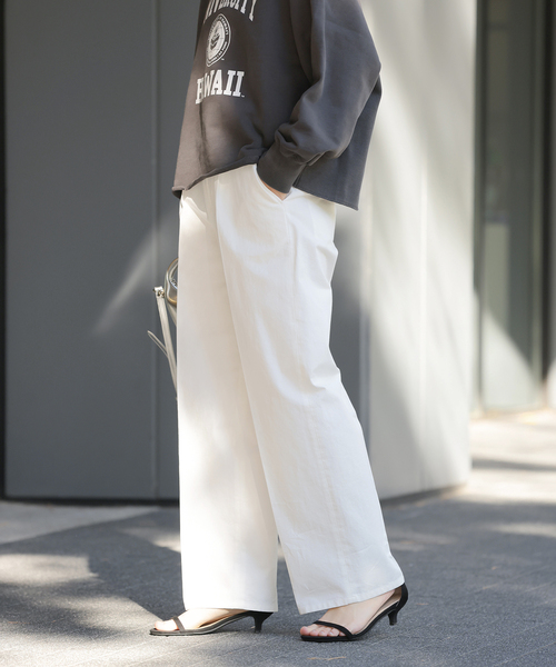 【近日削除】超美品_Rota コットンスラックス　サイズ50 JOURNAL STANDARD relume スラックス パンツ コットンツイル