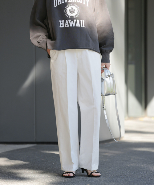 パンツ JOURNAL STANDARD JOURNAL STANDARD relume スラックス パンツ コットンツイル