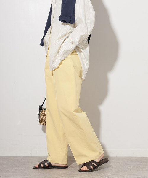 JOURNAL STANDARD relume スラックス パンツ コットンツイル