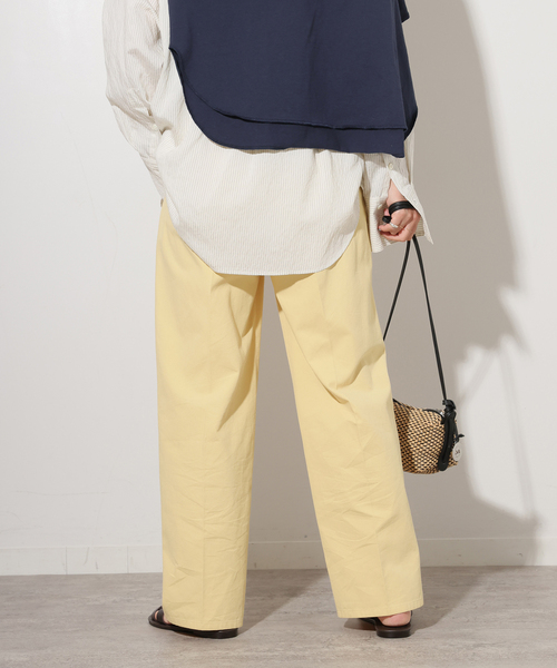 【近日削除】超美品_Rota コットンスラックス　サイズ50 JOURNAL STANDARD relume スラックス パンツ コットンツイル