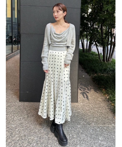 SNIDEL2025年SSサテンマーメイドスカート SNIDEL スカート サテンマーメイドスカート : ZOZOTOWN Yahoo!店