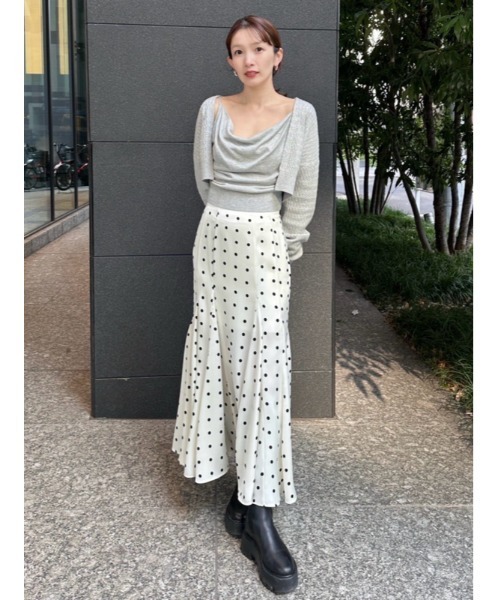 SNIDEL2025年SSサテンマーメイドスカート SNIDEL スカート サテンマーメイドスカート : ZOZOTOWN Yahoo!店
