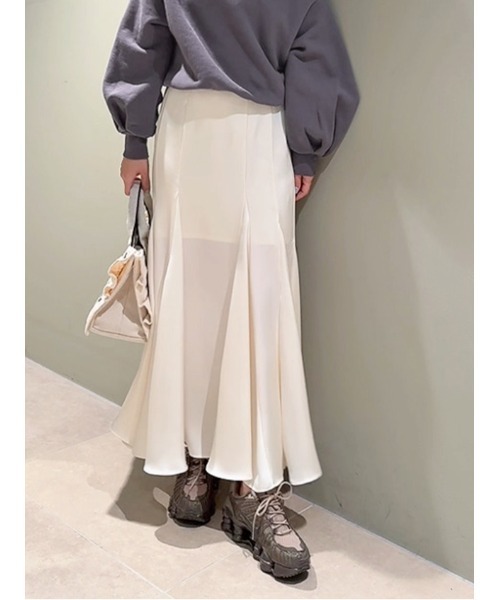SNIDEL スカート サテンマーメイドスカート : ZOZOTOWN Yahoo!店