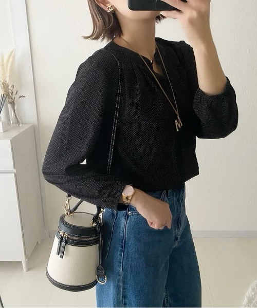 ブラウス シャツ 2WAY ループネックオープンスリーブシャツ レディース 2WAYオープンショルダーシャツブラウス(F オフ): SWINGLE｜公式
