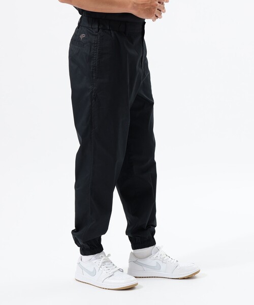 BEAMSGOLF ブラックパンツ スリムフィット BEAMS GOLF パンツ ORANGE LABEL / スリムテーパード ストレッチ