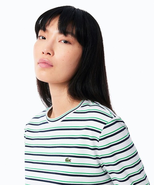 LACOSTE（ラコステ） tシャツ ベーシックボーダーロングスリーブT