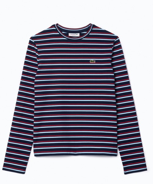 tシャツ ベーシックボーダーロングスリーブTシャツ レディース