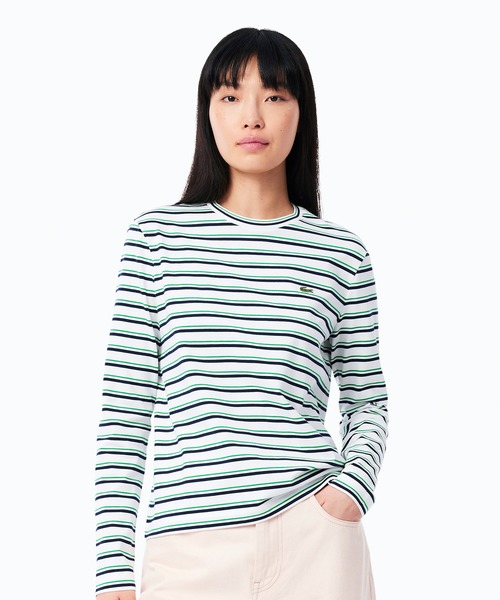 LACOSTE（ラコステ） tシャツ ベーシックボーダーロングスリーブT