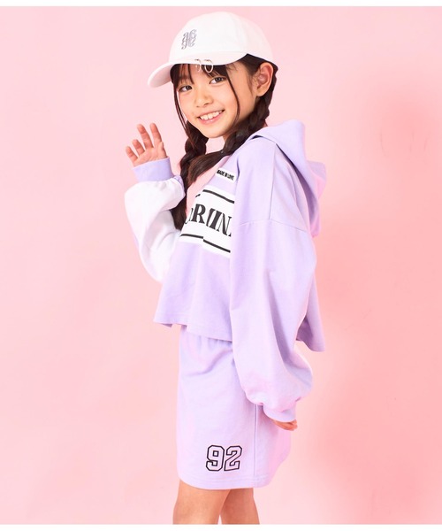 ANAP kids（アナップキッズ） セットアップ ミニ裏毛フード