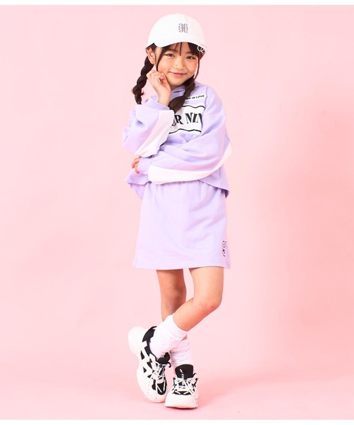 ANAP kids（アナップキッズ） セットアップ ミニ裏毛フード