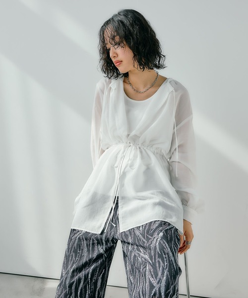 LEPSIM ブラウス シャツ 着回しブラウス「2点セット」 242832