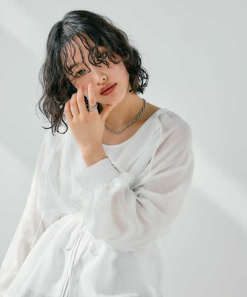 LEPSIM ブラウス シャツ 着回しブラウス「2点セット」 242832