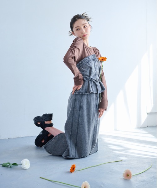 mysty woman スカート コルセットSET2WAYスカート 329028
