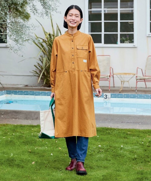 サニークラウズ　ぼわっとデニキュロパン　L デニム Sunny clouds denim hoodie one-piece (for women) | Sunny