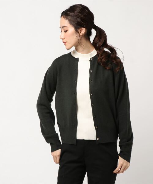 IENA（イエナ） ニットカーディガン FREE サックスブルー レディース