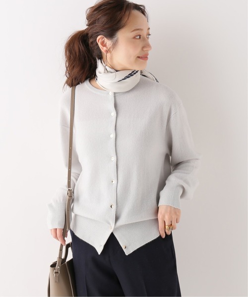 IENA（イエナ） ニットカーディガン FREE サックスブルー レディース