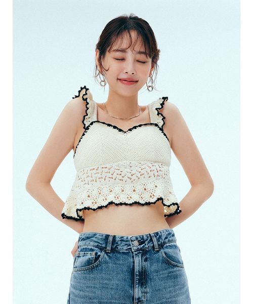 FRAY I.D  クロシェスウィムトップス・ボトムス FRAY I.D クロシェスウィムトップス・ボトムス FRAY I.D - FRAY