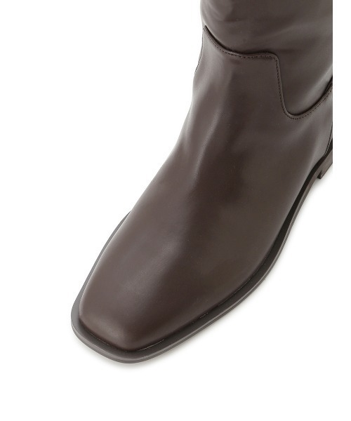 Mila Owen（ミラオーウェン） ロングブーツ 37 ブラック レディース