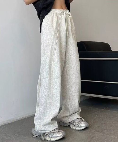 GEMEDA スウェットパンツ ジャージ ワイドスウェットパンツ メンズ