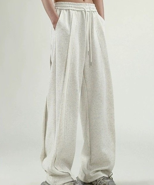 GEMEDA スウェットパンツ ジャージ ワイドスウェットパンツ メンズ