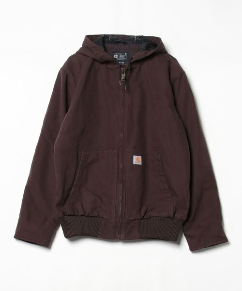 Carhartt ダークブラウン ジャケット carhartt カーハート アクティブジャケット ダークブラウン XLサイズ