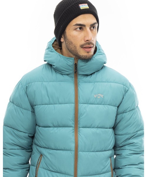 「BILLABONG」 中綿ブルゾン X-LARGE ライトブルー メンズ_画像3